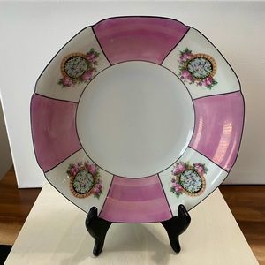 Antique floral motif bowl